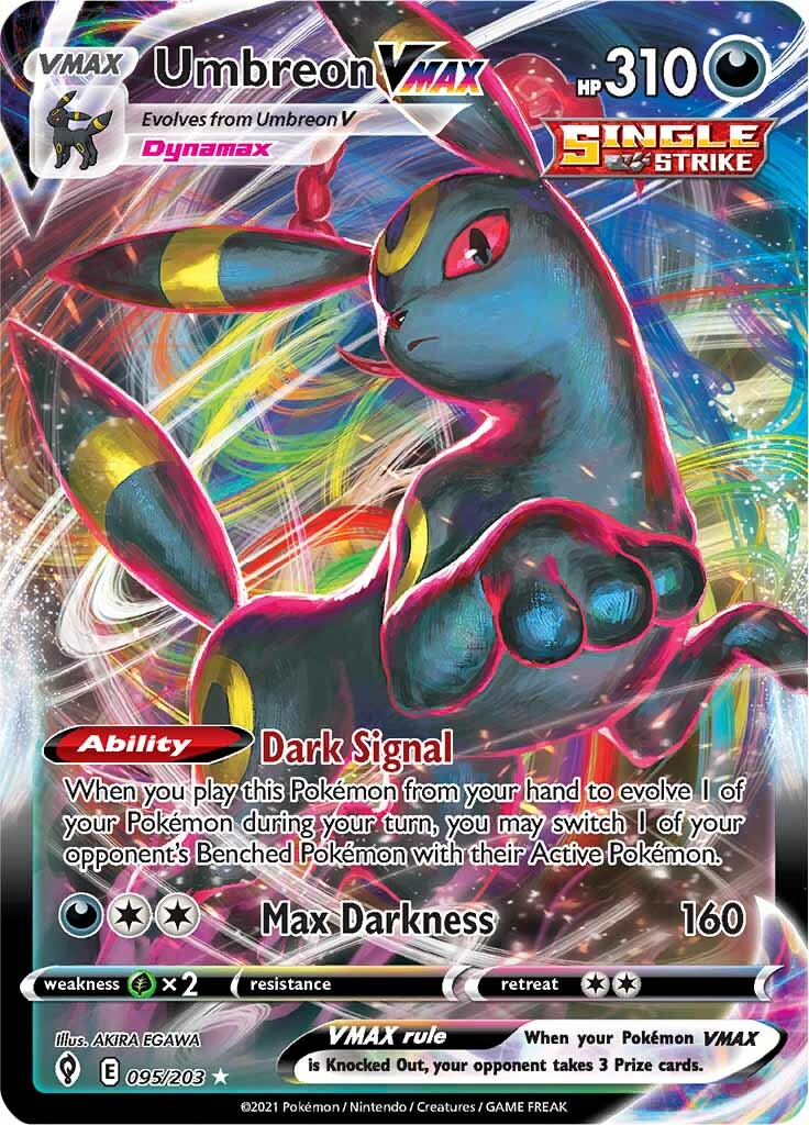 Umbreon VMAX (095/203) [Sword & Shield: Evolving Skies] | Dumpster Cat Games