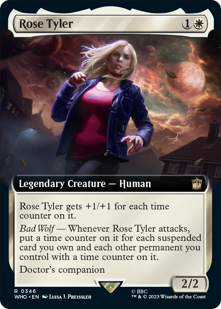 Rose Tyler (Extended Art) [Doctor Who] | Dumpster Cat Games