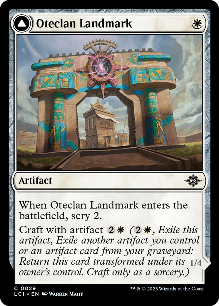 Oteclan Landmark [The Lost Caverns of Ixalan] | Dumpster Cat Games