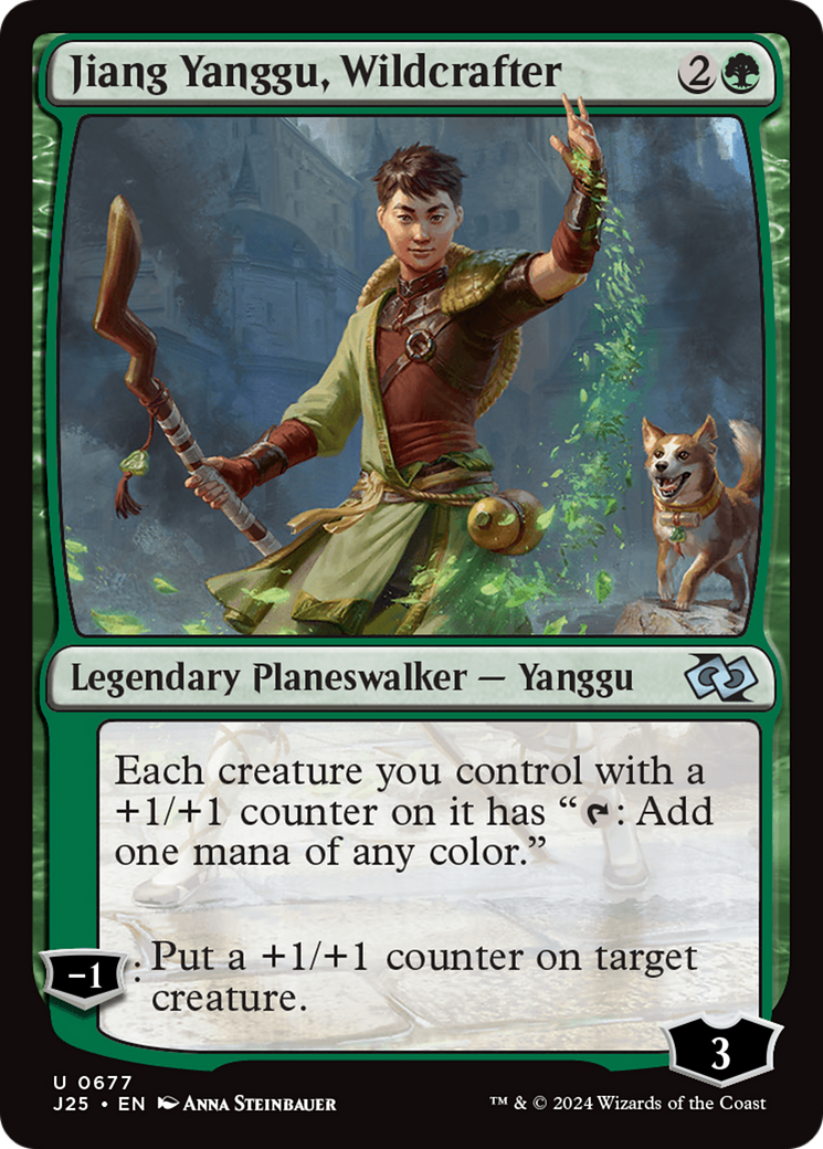 Jiang Yanggu, Wildcrafter [Foundations Jumpstart] | Dumpster Cat Games