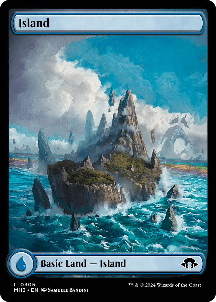 Island (0305) [Modern Horizons 3] | Dumpster Cat Games