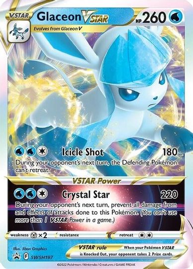 Glaceon VSTAR (SWSH197) [Sword & Shield: Black Star Promos] | Dumpster Cat Games