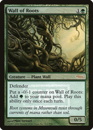 Wall of Roots [Friday Night Magic 2008] | Dumpster Cat Games