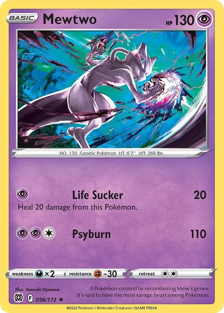 Mewtwo (056/172) (Cosmos Holo) [Sword & Shield: Black Star Promos] | Dumpster Cat Games