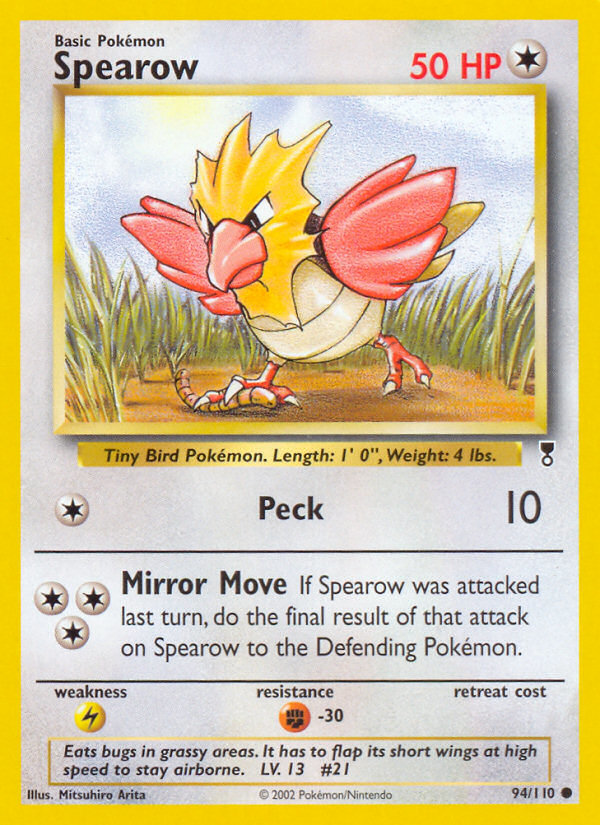 Spearow (94/110) [Legendary Collection] | Dumpster Cat Games