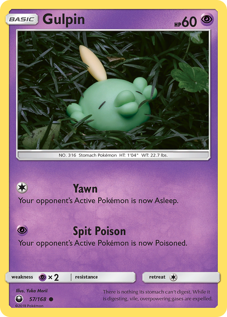 Gulpin (57/168) [Sun & Moon: Celestial Storm] | Dumpster Cat Games