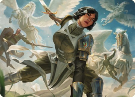 Resolute Reinforcements Art [Dominaria United Art Series] | Dumpster Cat Games