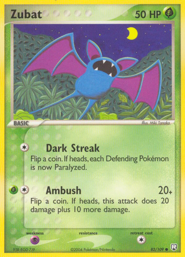 Zubat (82/109) [EX: Team Rocket Returns] | Dumpster Cat Games