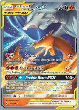 Reshiram & Charizard GX (20/214) (Fire Box - Kaya Lichtleitner) [World Championships 2019] | Dumpster Cat Games