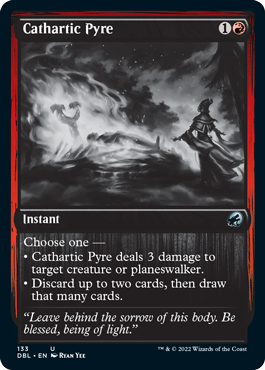 Cathartic Pyre [Innistrad: Double Feature] | Dumpster Cat Games