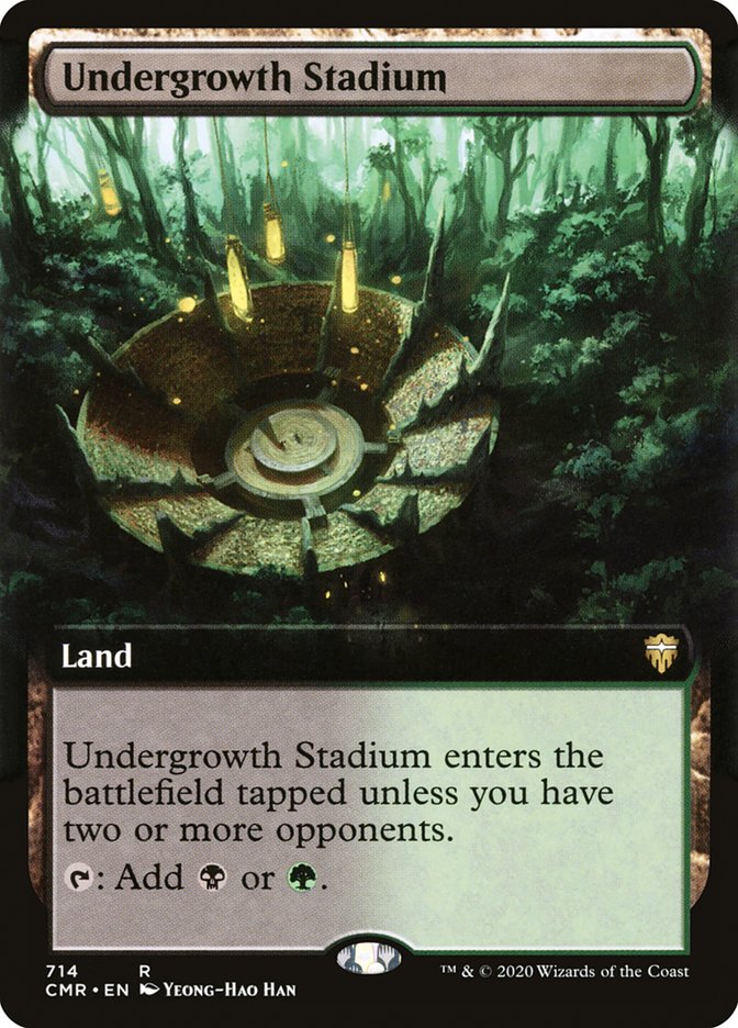 Undergrowth Stadium (Extended) [Commander Legends] | Dumpster Cat Games