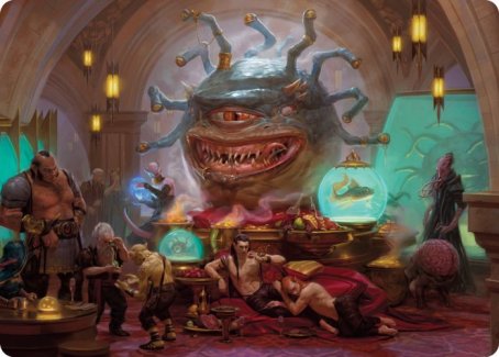 Xanathar, Guild Kingpin Art Card [Dungeons & Dragons: Adventures in the Forgotten Realms Art Series] | Dumpster Cat Games