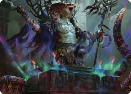 Sivriss, Nightmare Speaker Art Card (32) [Commander Legends: Battle for Baldur's Gate Art Series] | Dumpster Cat Games