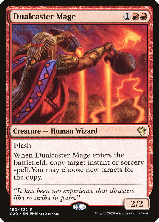 Dualcaster Mage [Commander 2020] | Dumpster Cat Games