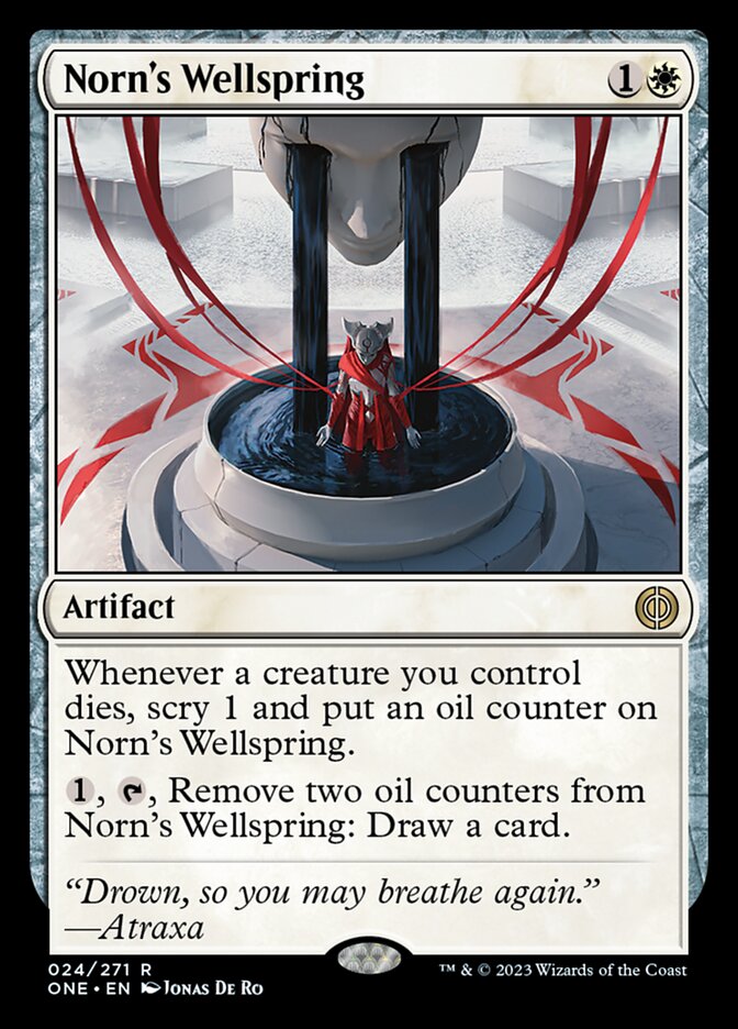 Norn's Wellspring [Phyrexia: All Will Be One] | Dumpster Cat Games