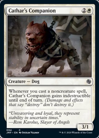 Cathar's Companion [Jumpstart] | Dumpster Cat Games