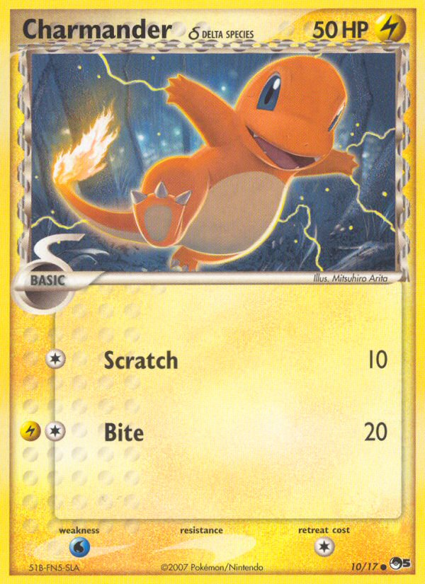 Charmander (10/17) (Delta Species) [POP Series 5] | Dumpster Cat Games