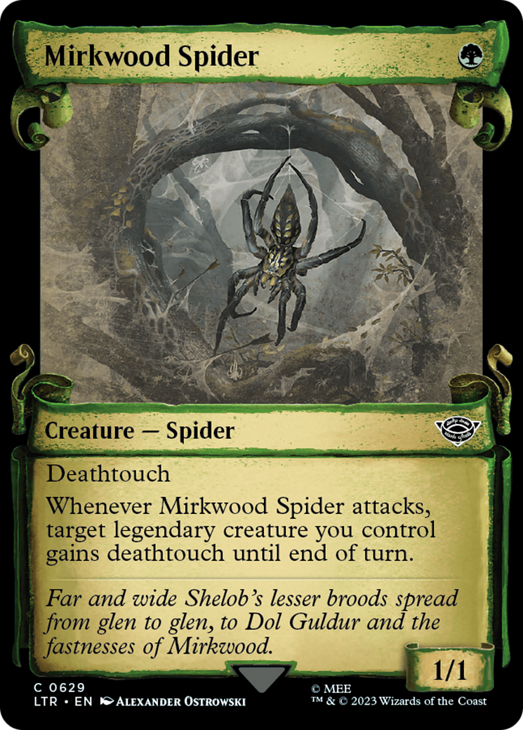 Mirkwood Spider [The Lord of the Rings: Tales of Middle-Earth Showcase Scrolls] | Dumpster Cat Games