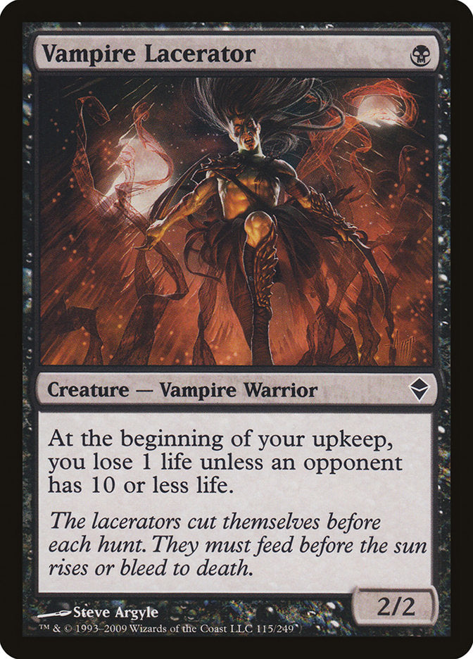 Vampire Lacerator [Zendikar] | Dumpster Cat Games