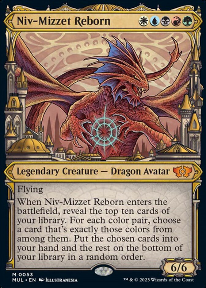 Niv-Mizzet Reborn [Multiverse Legends] | Dumpster Cat Games