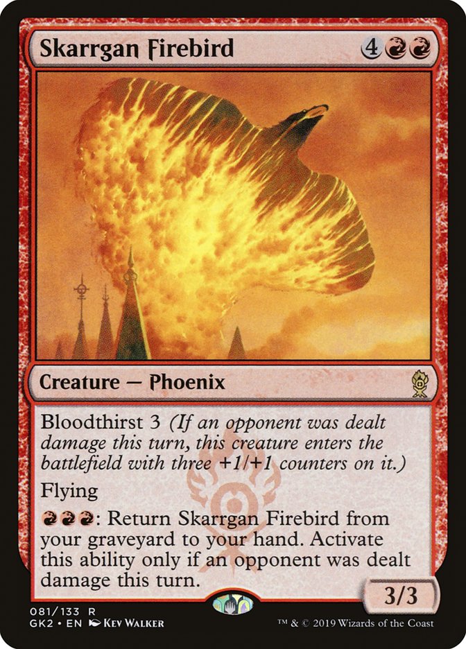 Skarrgan Firebird [Ravnica Allegiance Guild Kit] | Dumpster Cat Games