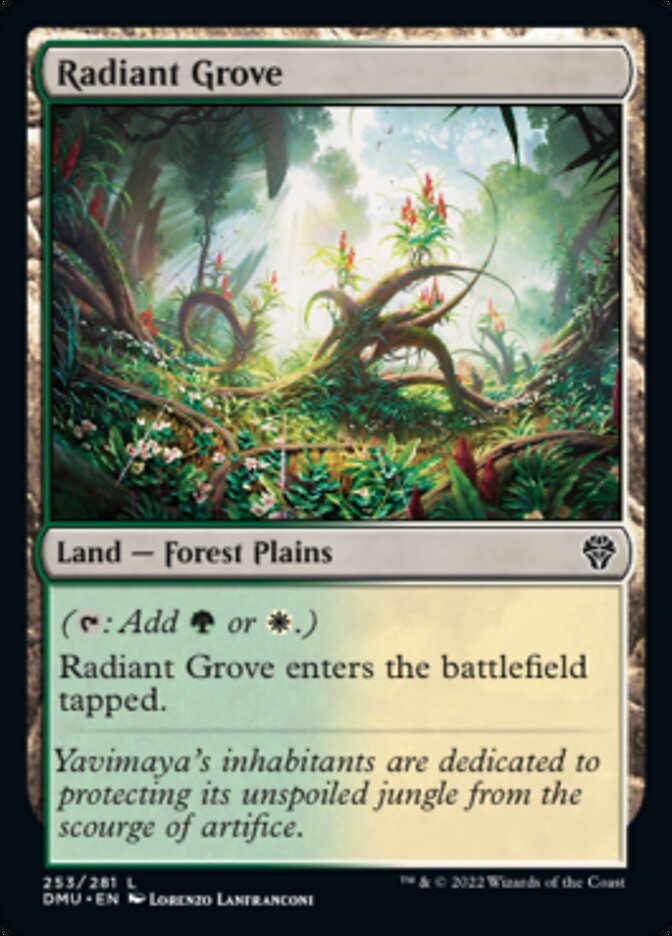 Radiant Grove [Dominaria United] | Dumpster Cat Games