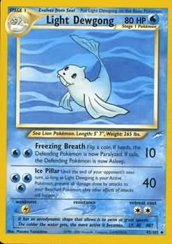 Light Dewgong (45/105) [Neo Destiny Unlimited] | Dumpster Cat Games