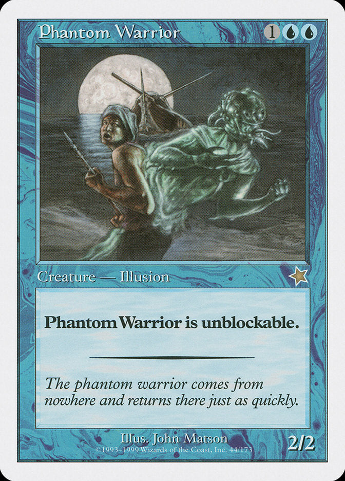 Phantom Warrior [Starter 1999] | Dumpster Cat Games