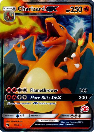 Charizard GX (9/68) [Battle Academy 2020] | Dumpster Cat Games