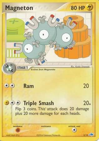 Magneton (5/10) [EX: Trainer Kit - Latios] | Dumpster Cat Games