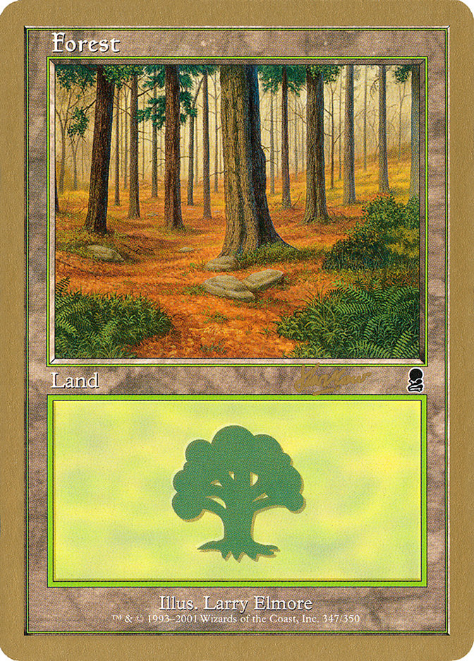 Forest (shh347) (Sim Han How) [World Championship Decks 2002] | Dumpster Cat Games