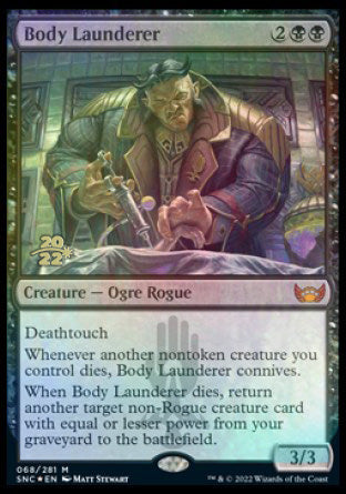 Body Launderer [Streets of New Capenna Prerelease Promos] | Dumpster Cat Games