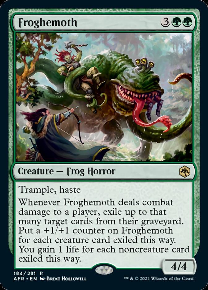 Froghemoth [Dungeons & Dragons: Adventures in the Forgotten Realms] | Dumpster Cat Games