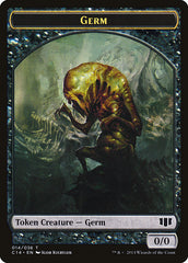 Stoneforged Blade // Germ Double-sided Token [Commander 2014 Tokens] | Dumpster Cat Games