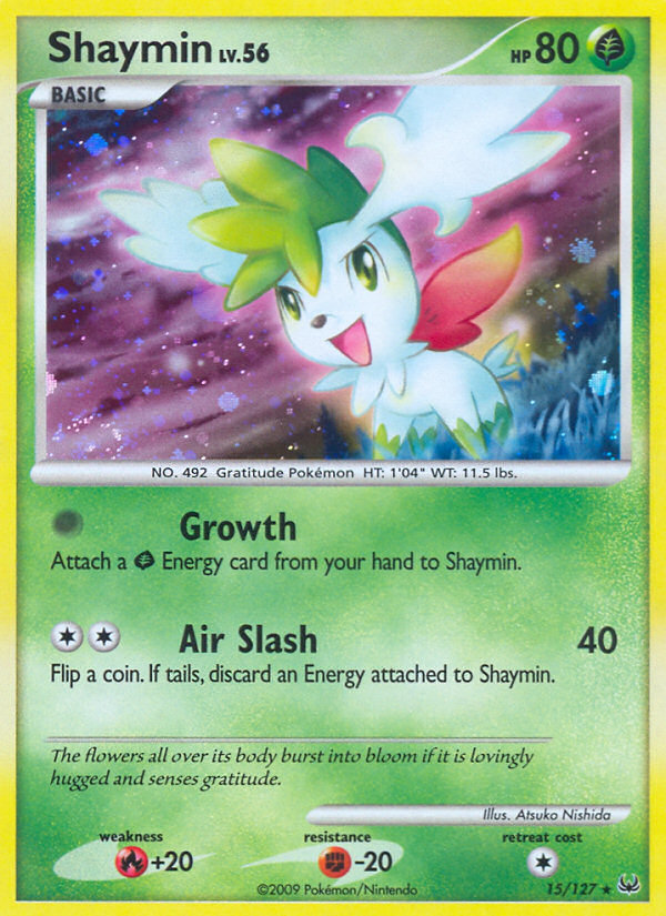 Shaymin (15/127) [Platinum: Base Set] | Dumpster Cat Games