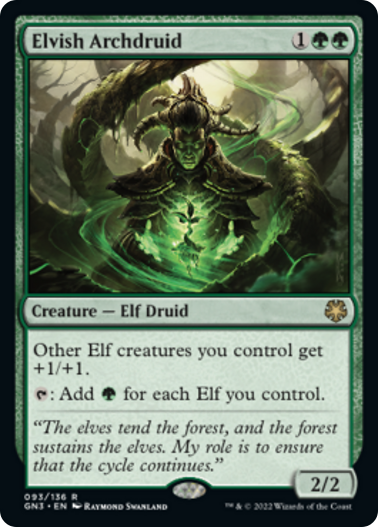 Elvish Archdruid [Game Night: Free-for-All] | Dumpster Cat Games