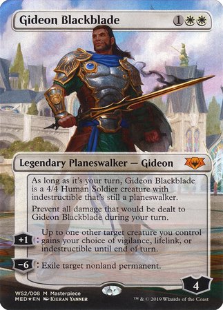 Gideon Blackblade [Mythic Edition] | Dumpster Cat Games