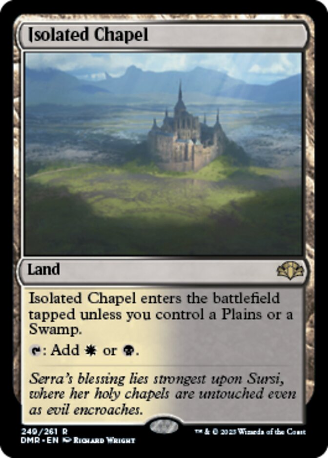 Isolated Chapel [Dominaria Remastered] | Dumpster Cat Games