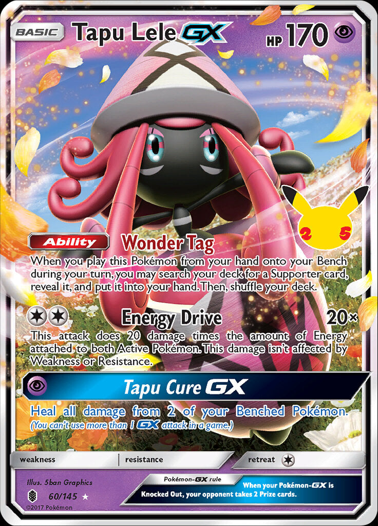 Tapu Lele GX (60/145) [Celebrations: 25th Anniversary - Classic Collection] | Dumpster Cat Games