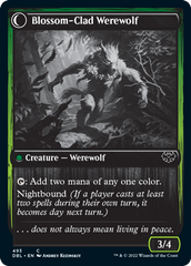 Weaver of Blossoms // Blossom-Clad Werewolf [Innistrad: Double Feature] | Dumpster Cat Games