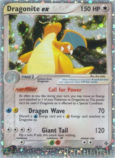 Dragonite ex (90/97) [EX: Dragon] | Dumpster Cat Games