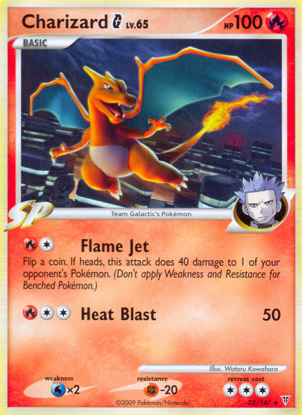 Charizard G (20/147) [Platinum: Supreme Victors] | Dumpster Cat Games