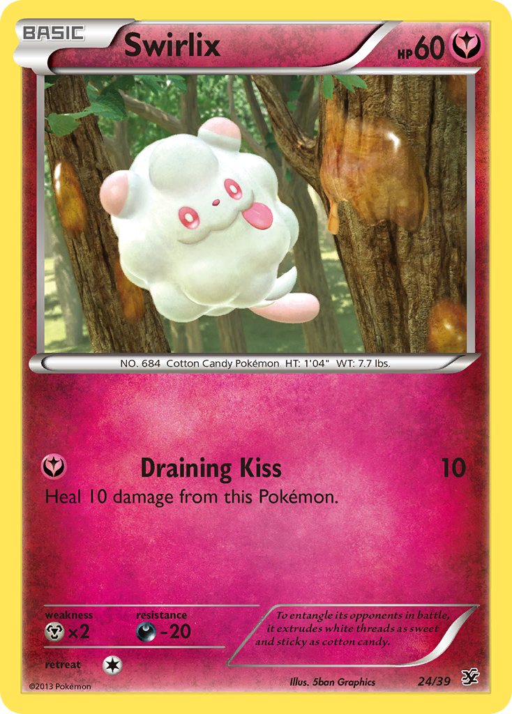 Swirlix (24/39) [XY: Kalos Starter Set] | Dumpster Cat Games