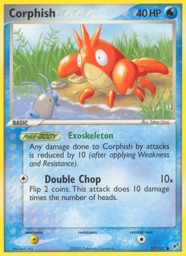 Corphish (57/107) [EX: Deoxys] | Dumpster Cat Games