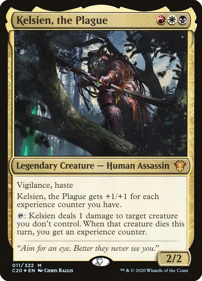 Kelsien, the Plague [Commander 2020] | Dumpster Cat Games