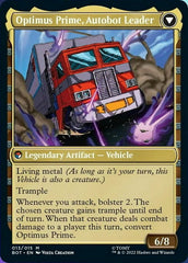 Optimus Prime, Hero // Optimus Prime, Autobot Leader [Universes Beyond: Transformers] | Dumpster Cat Games