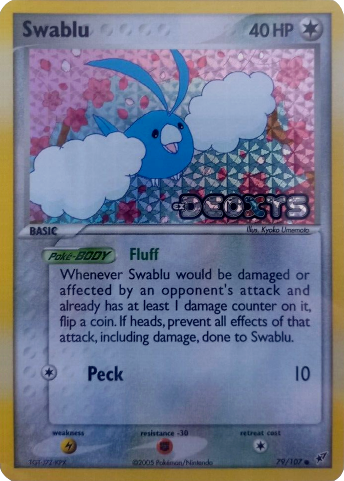 Swablu (79/107) (Stamped) [EX: Deoxys] | Dumpster Cat Games