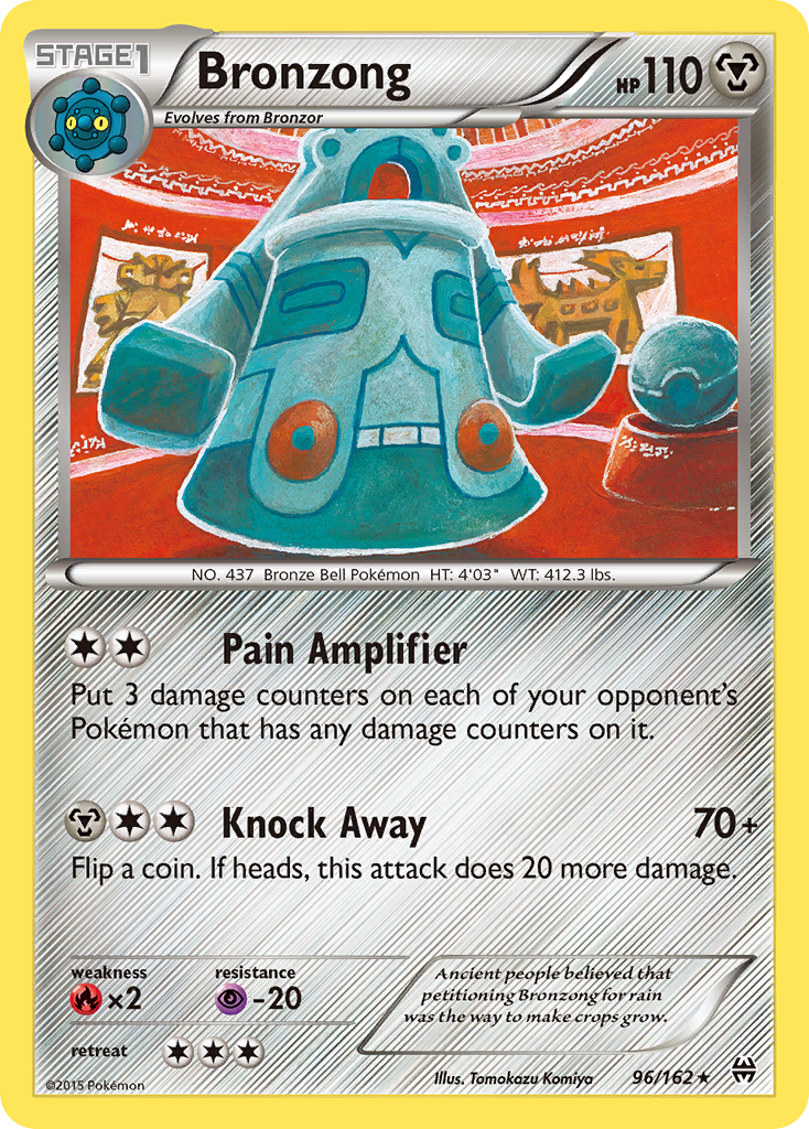 Bronzong (96/162) [XY: BREAKthrough] | Dumpster Cat Games