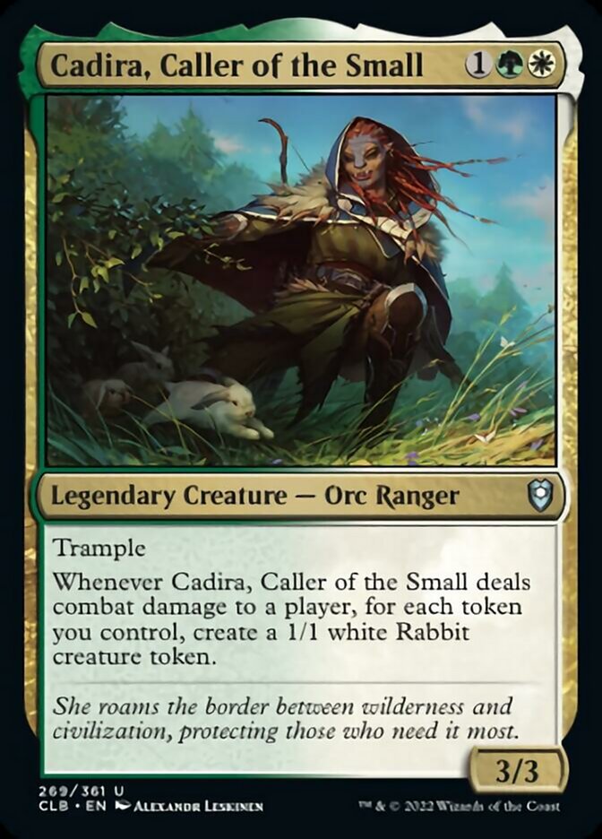 Cadira, Caller of the Small [Commander Legends: Battle for Baldur's Gate] | Dumpster Cat Games