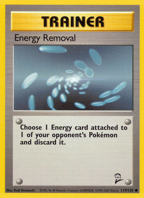 Energy Removal (119/130) [Base Set 2] | Dumpster Cat Games